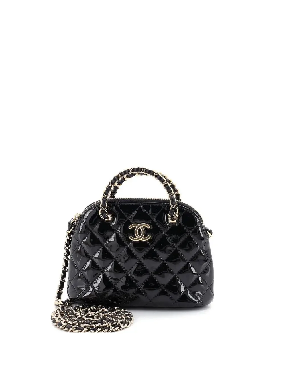 Chanel Cc Dome Zip Crossbody Bag #259216C42B
